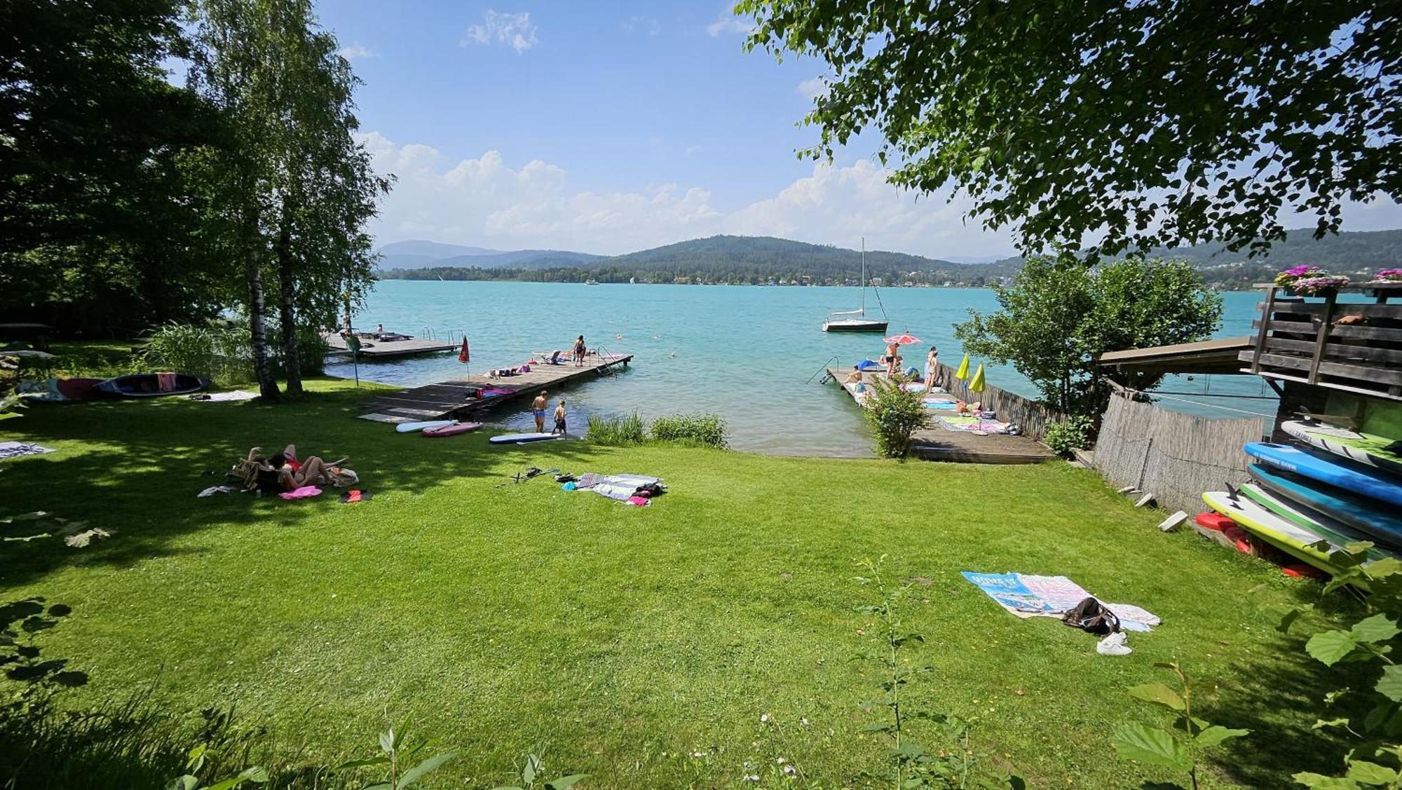 "Casa Antonio" 3 Gehminuten Strandbad Sekirn, Inkl Seezugang Exteriér fotografie